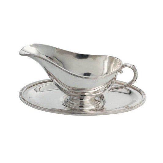 Saucière avec anse et assiette