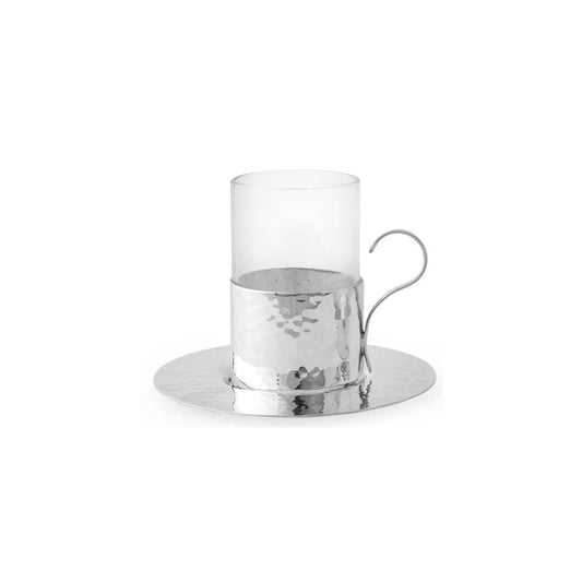 Tasse à thé orientale martelé